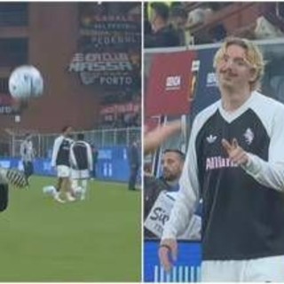 Genoa-Juve, il controllo da numero 10 del raccattapalle stupisce Woltemade: cos'è successo Genoa-Juve, il controllo da numero 10 del raccattapalle stupisce Woltemade: cos'è successo