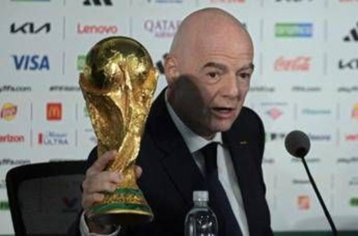 Mondiali 2026, Infantino: "Tutti i giocatori in campo per l'inno, è un'idea di Del Piero" Mondiali 2026, Infantino: "Tutti i giocatori in campo per l'inno, è un'idea di Del Piero"