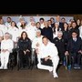 Armani e l'ultima uscita pubblica per le divise di Milano Cortina: &quot;Un orgoglio lavorare per gli atleti&quot;