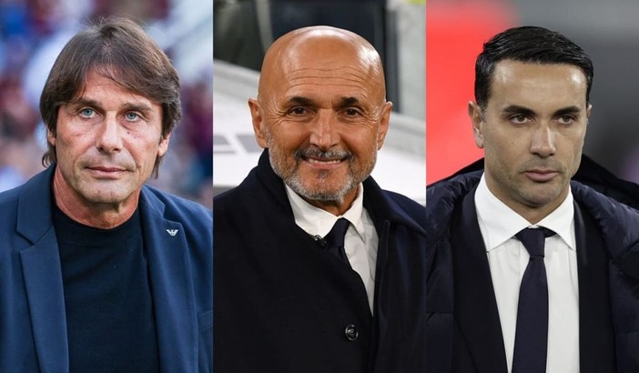 Conte, Spalletti e Palladino gli allenatori più citati da Radio e Tv Conte, Spalletti e Palladino gli allenatori più citati da Radio e Tv