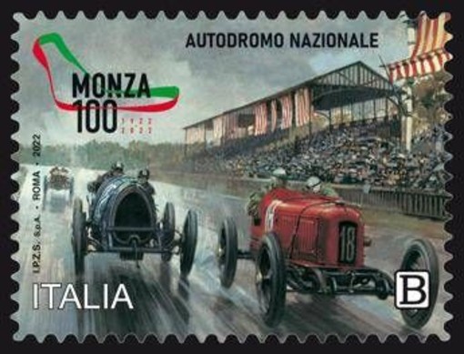 Poste italiane, il Gran Premio d’Italia corre anche sui francobolli Poste italiane, il Gran Premio d’Italia corre anche sui francobolli