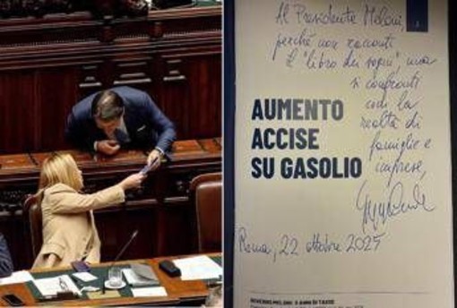 'Governo Meloni: 3 anni di tasse', Conte regala libro alla premier con una dedica speciale 'Governo Meloni: 3 anni di tasse', Conte regala libro alla premier con una dedica speciale