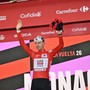 Pogacar vince in solitaria alla Vuelta e blinda la maglia rossa Pogacar vince in solitaria alla Vuelta e blinda la maglia rossa