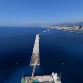 Webuild, la nuova Diga Foranea di Genova raggiunge 1,5 chilometri di lunghezza