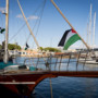 Salpata da Barcellona e Genova la Global Sumud Flotilla per aiuti a Gaza