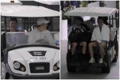 Australian Open, ecco Sinner versione... autista Australian Open, ecco Sinner versione... autista