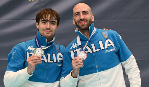 Europei scherma, argento e bronzo dalla spada maschile
