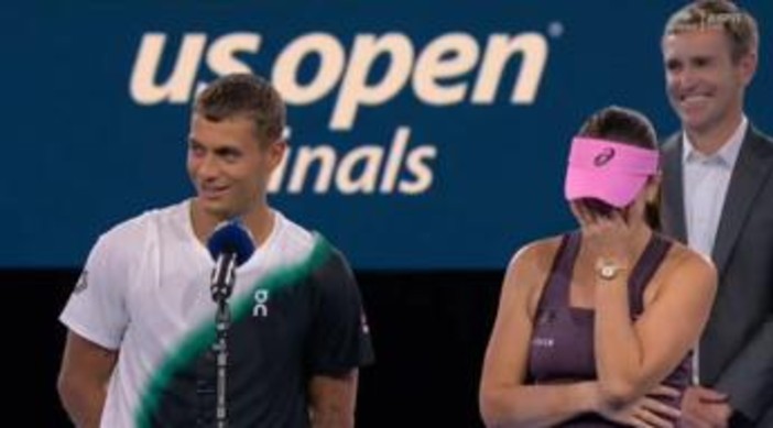 Us Open, Cobolli e la 'battutaccia' a Bencic: "Non in quel senso..."
