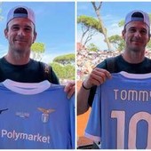 Lazio, maglia speciale per Paul: il regalo agli Internazionali