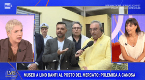 Museo dedicato a Lino Banfi, è polemica a Canosa tra negozianti: "Il mercato non si tocca" Museo dedicato a Lino Banfi, è polemica a Canosa tra negozianti: "Il mercato non si tocca"