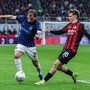 Milan-Inter, proteste nerazzurre per possibile rigore. Chivu a Saelemaekers: "Sicuro di non averla toccata?"
