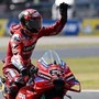 MotoGp, il ritorno di Bagnaia: Pecco vince la Sprint in Giappone, secondo Marquez