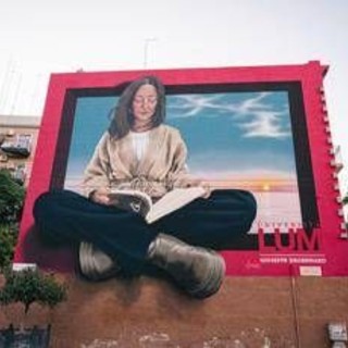 Università, Lum e Studiomarte presentano il primo murale pubblicitario in Puglia