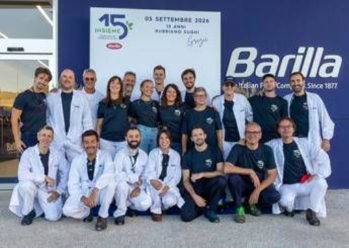 Barilla, lo stabilimento di Rubbiano Sughi celebra i suoi 15 anni Barilla, lo stabilimento di Rubbiano Sughi celebra i suoi 15 anni