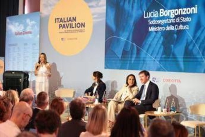 Mostra del Cinema di Venezia, istituzioni e finanza a confronto per la crescita della filiera audiovisiva Mostra del Cinema di Venezia, istituzioni e finanza a confronto per la crescita della filiera audiovisiva