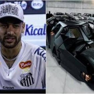 Neymar e l'acquisto choc: l'attaccante compra una... Batmobile