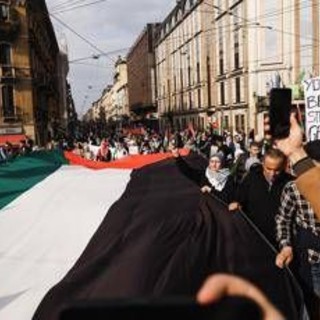 Corteo Pro Palestina a Milano, denunciate 6 persone