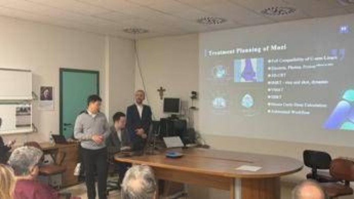 Radioterapia adattativa con Ia, a Campobasso sperimentazione europea Radioterapia adattativa con Ia, a Campobasso sperimentazione europea