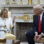 Dazi Trump, von der Leyen: &quot;Pronte contromisure, ma sono sospese&quot;. Meloni: &quot;Italia farà sua parte&quot;