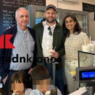 Pausa golosa ai Parioli per Vance, stregato dal gelato al pistacchio di Bronte
