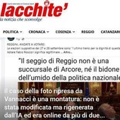 Siracusano-Vannacci, il blog Iacchite' chiarisce: "La foto non è stata realizzata da noi, ma dall'IA"