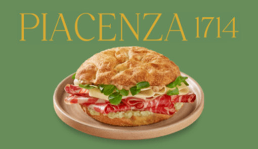 'Piacenza 1714', da Autogrill nuovo panino della linea porta in viaggio Dop e Igp Made in Italy