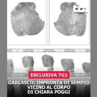 Garlasco, Tg1: &quot;Impronta di Sempio vicino al corpo di Chiara Poggi&quot;