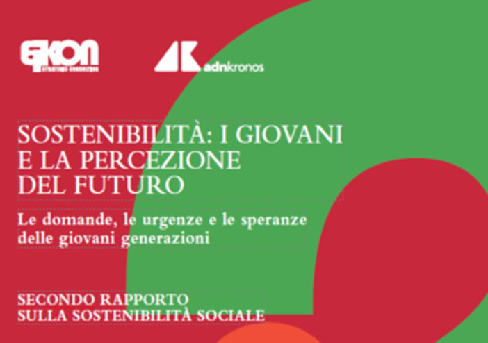 'Sostenibilità: i giovani e la percezione del futuro', il 26 maggio la presentazione del libro
