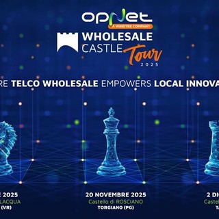 OpNet Wholesale Castle Tour, in provincia di Perugia seconda tappa business tour