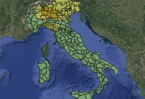 Maltempo, allerta meteo arancione e gialla per temporali giovedì 20 agosto: la mappa delle regioni a rischio