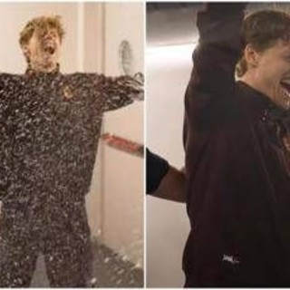 Champagne e cori, festa 'senza freni' di Sinner nello spogliatoio delle Finals