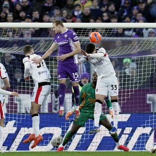 Nkunku salva il Milan e beffa la Fiorentina al 90°, al Franchi finisce 1-1