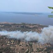 Incendio in Sardegna, evacuate suore e famiglia a San Gregorio