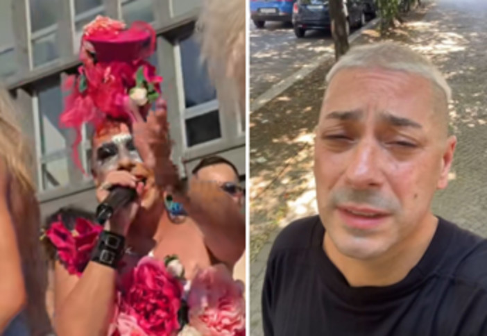 Insulta Salvini sul carro del Milano Pride, poi chiede scusa: "Colpa del caldo" Insulta Salvini sul carro del Milano Pride, poi chiede scusa: "Colpa del caldo"