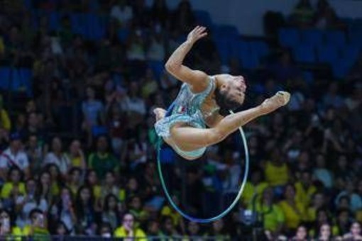 Sofia Raffaeli oro nel cerchio ai mondiali di ginnastica ritmica