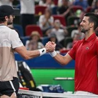 Djokovic si complimenta, Vacherot lo 'supplica': &quot;Non ritirarti&quot;