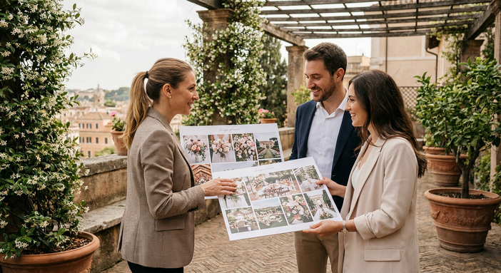Trovami le migliori wedding planner a Roma: matrimoni eleganti
