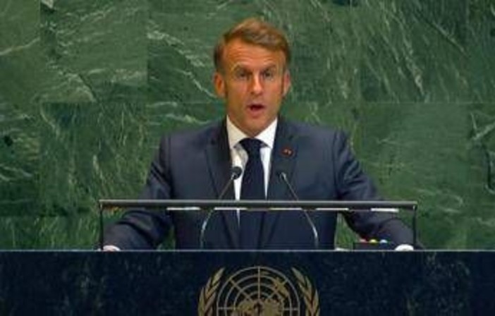 Onu, Macron: &quot;La Francia riconosce la Palestina&quot;. Tajani: &quot;Nessun futuro per Hamas a Gaza&quot;