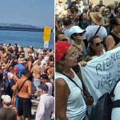 Campi Flegrei, esplode la protesta dopo il terremoto: porto di Pozzuoli bloccato Campi Flegrei, esplode la protesta dopo il terremoto: porto di Pozzuoli bloccato