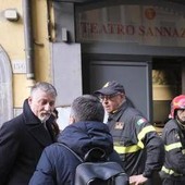 Teatro Sannazaro distrutto, Giuli: "Lo compra lo Stato"
