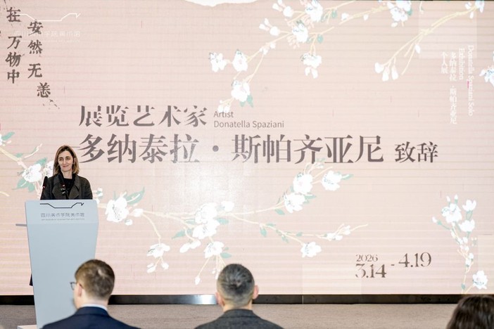 Cina, l’artista Donatella Spaziani tiene la prima mostra personale a Chongqing