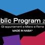 Torna il “NABA Public Program” con mostre, talk e workshop a Milano e Roma Torna il “NABA Public Program” con mostre, talk e workshop a Milano e Roma