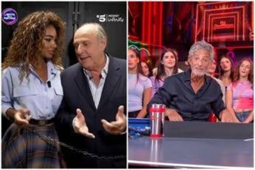 Gerry Scotti e Samira Lui rispondono a Fiorello... in catene