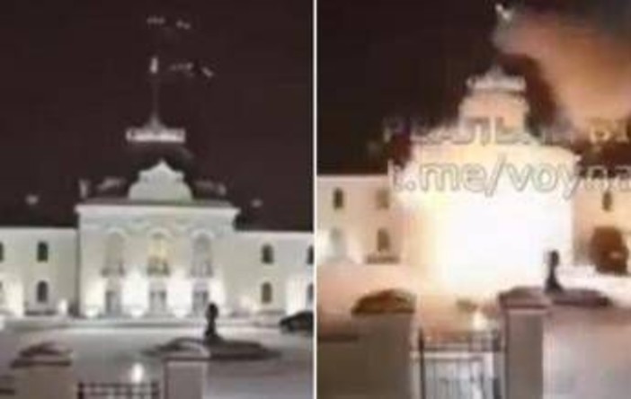 Attacco a casa di Putin, spunta il video: è un fake fatto malissimo Attacco a casa di Putin, spunta il video: è un fake fatto malissimo