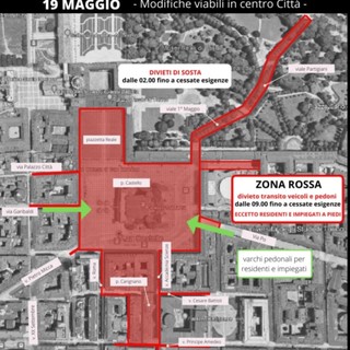 Centro di Torino &quot;zona rossa&quot;, giovedì stop alle auto e pedoni per l'arrivo dei ministri stranieri