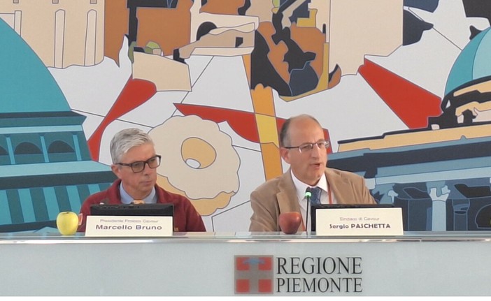 Da sinistra Bruno e Paschetta Da sinistra Bruno e Paschetta